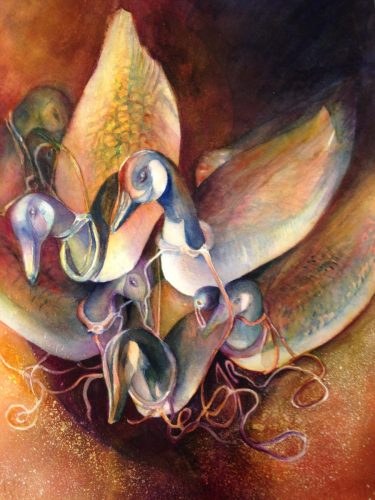 Decoy Bonanza - watercolor