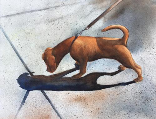 Who Are You? - watercolor