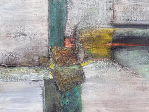 Light in the Passage - acrylic/mixed media