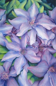 Peek-A-Boo - watercolor